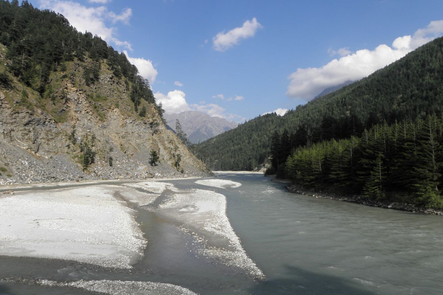 Bhagirath Shila in Gangotri