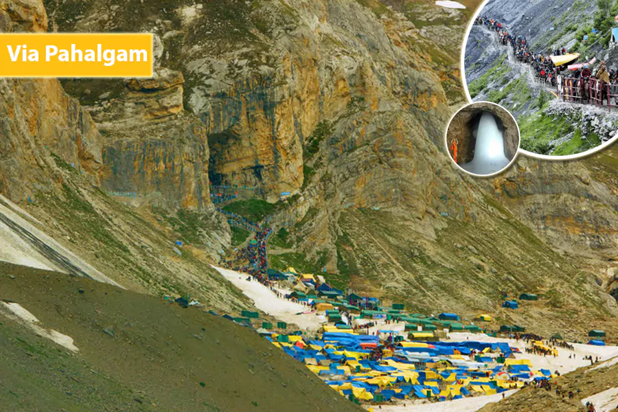 Amarnath Yatra By Helicopter Via Pahalgam (3 Night & 4 Days)