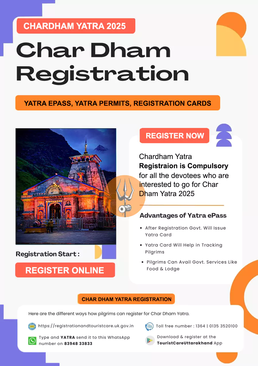 chardham registration 2025