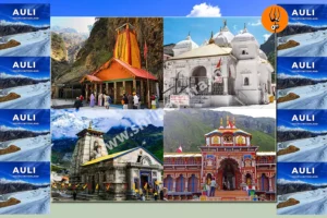 Chardham Yatra with Auli Tour from Haridwar